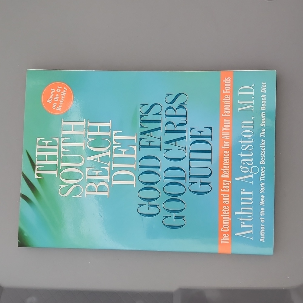 Bundle 3 for $9 South Beach Diet Good Eats Good Carbs Guide Book